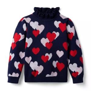 Janie & Jack Heart Sweat 3T